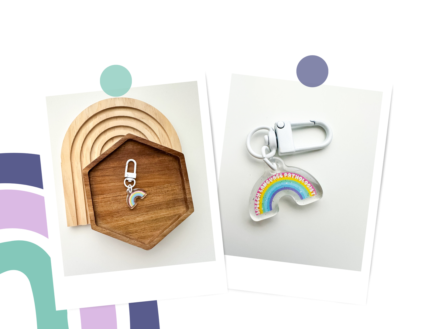 SLP Rainbow Badge Charm