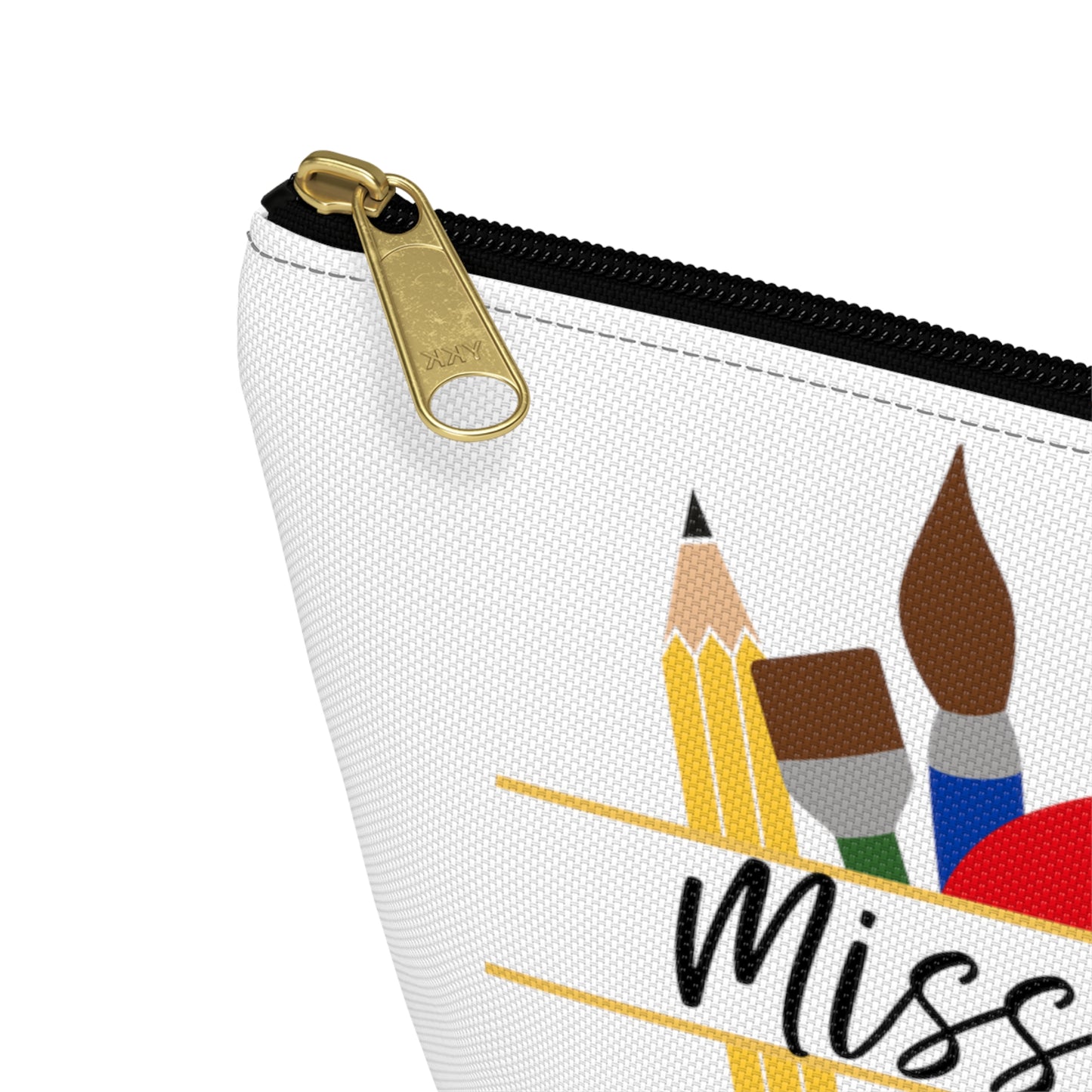 Customizable Pencil Pouch w T-bottom