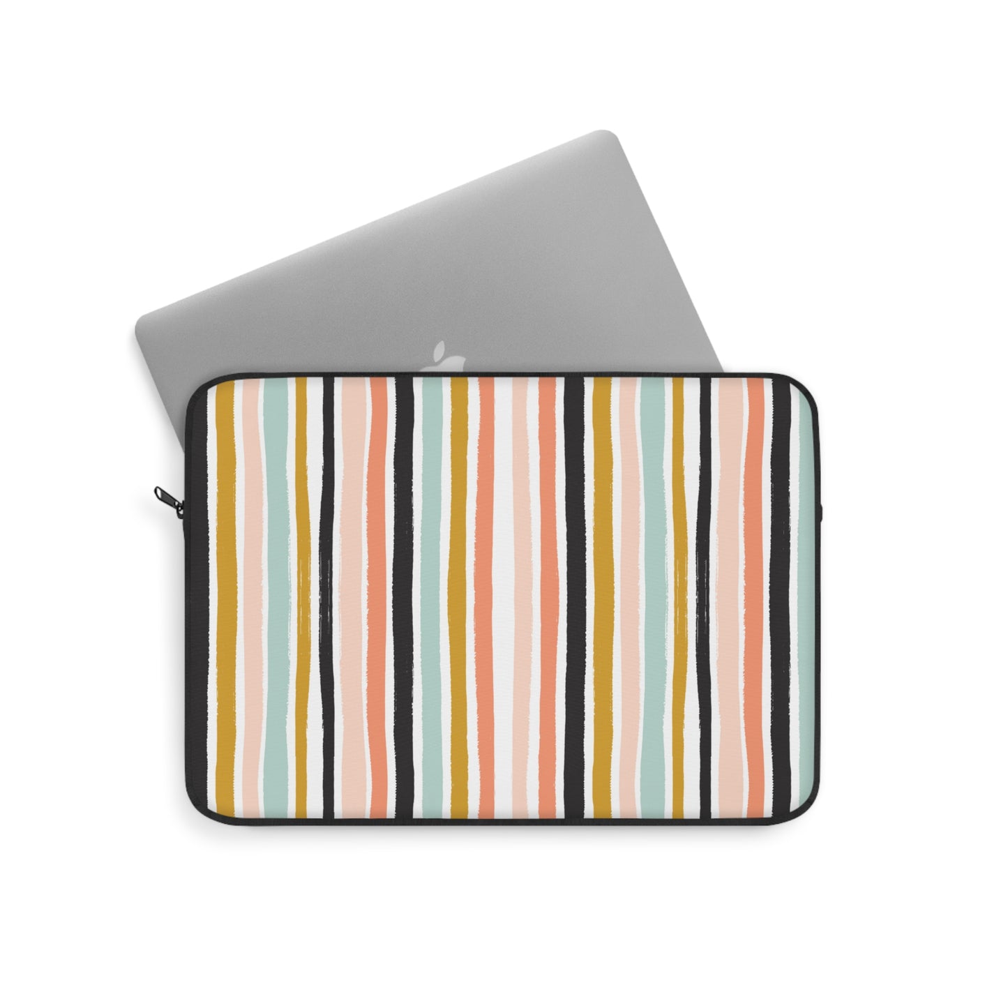 Neutral Stripes Laptop Sleeve