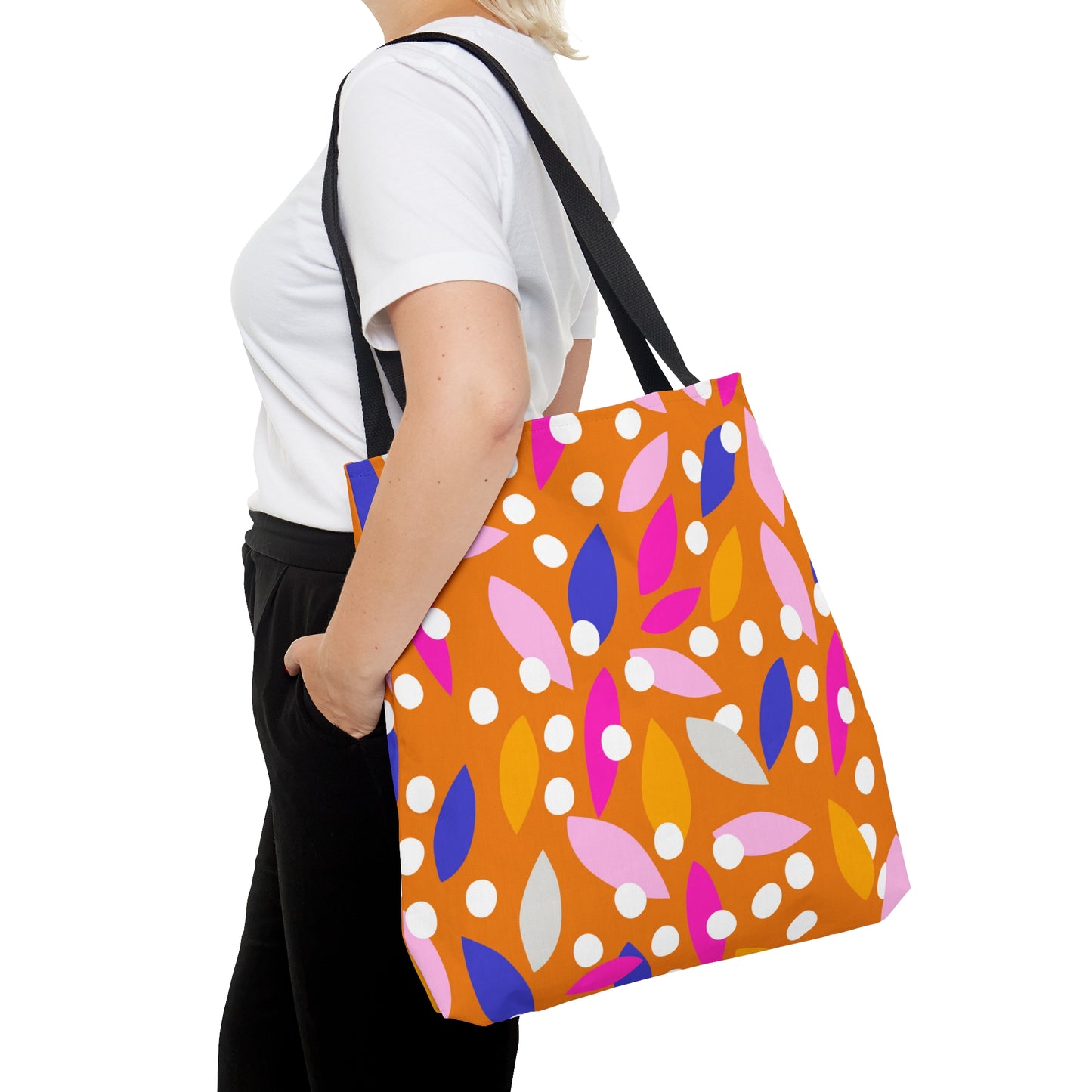 Abstract Floral Tote