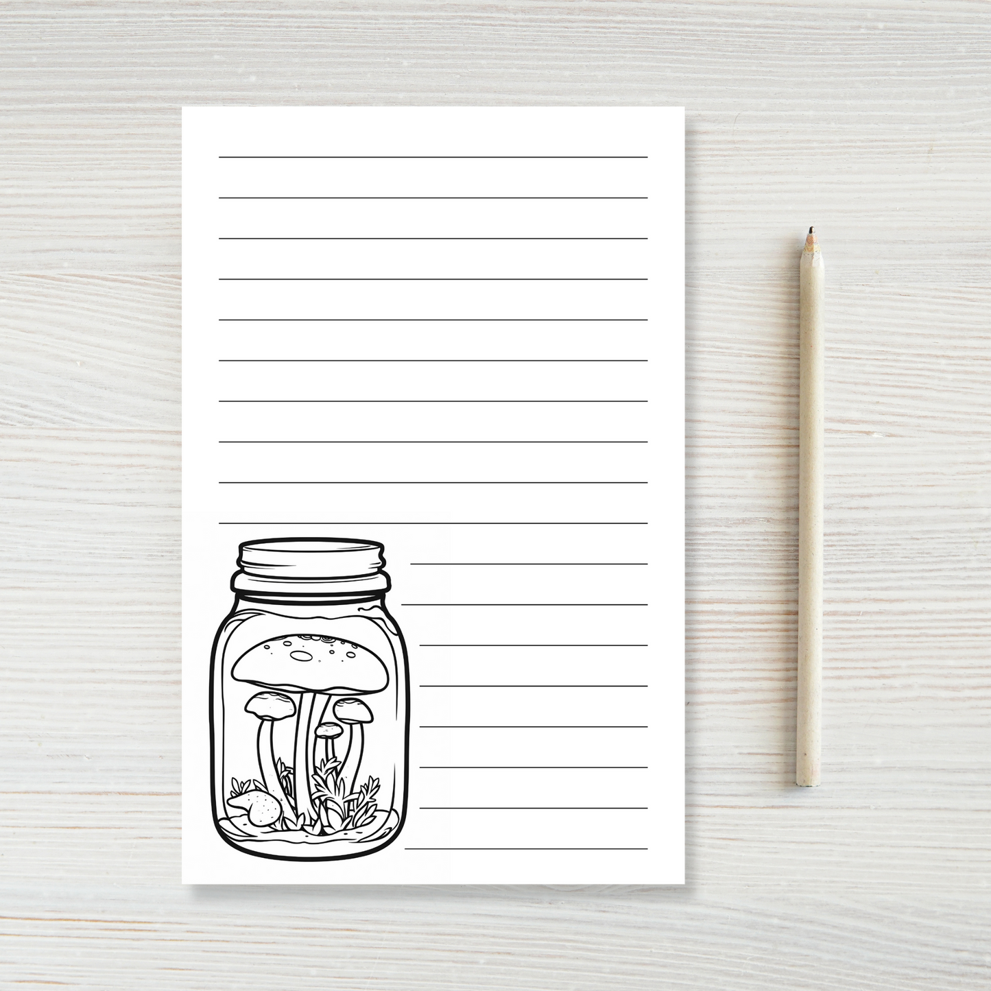 Life in a Jar Doodle Notepads