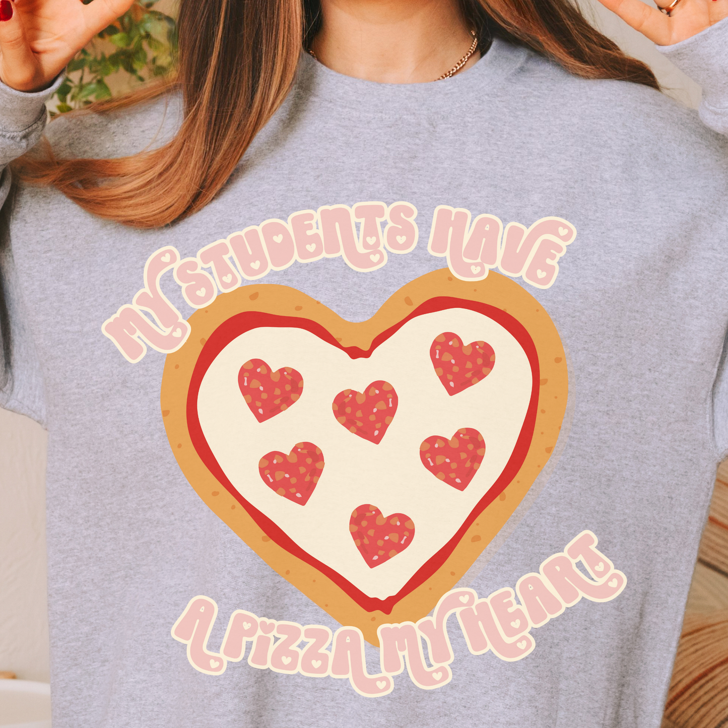 Pizza My Heart Pullover