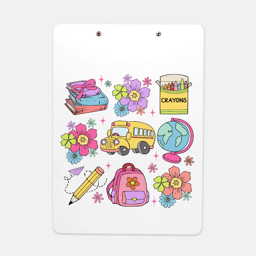 Back to School Again Clipboard