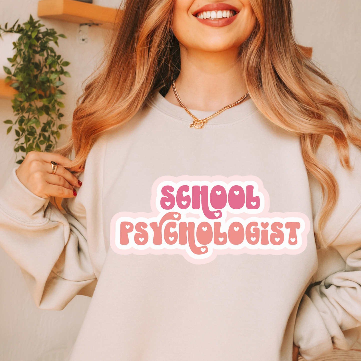 School Psychologist Love Pullover