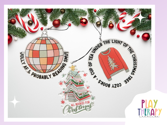 Bookish Ornaments