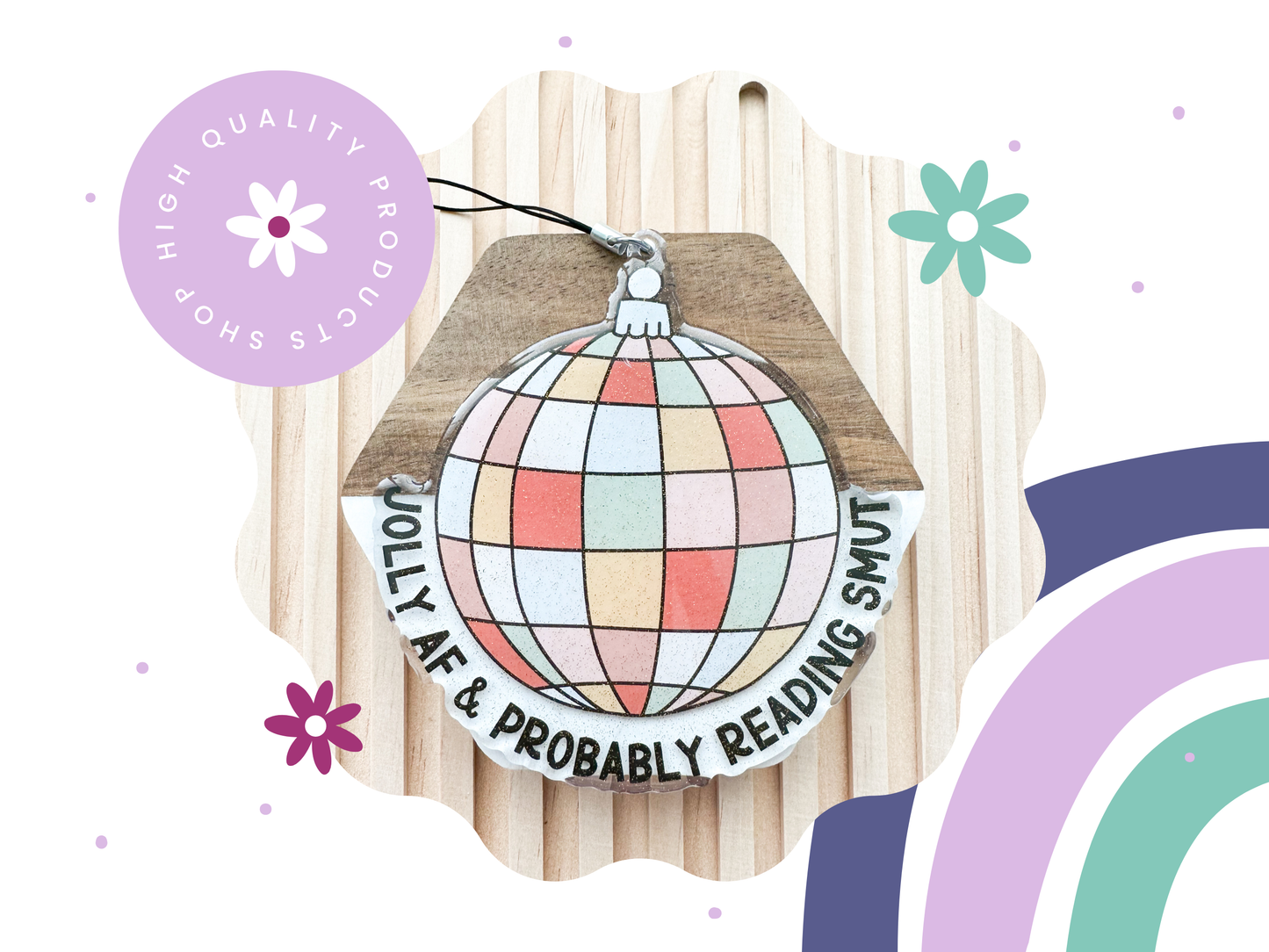 Bookish Ornaments