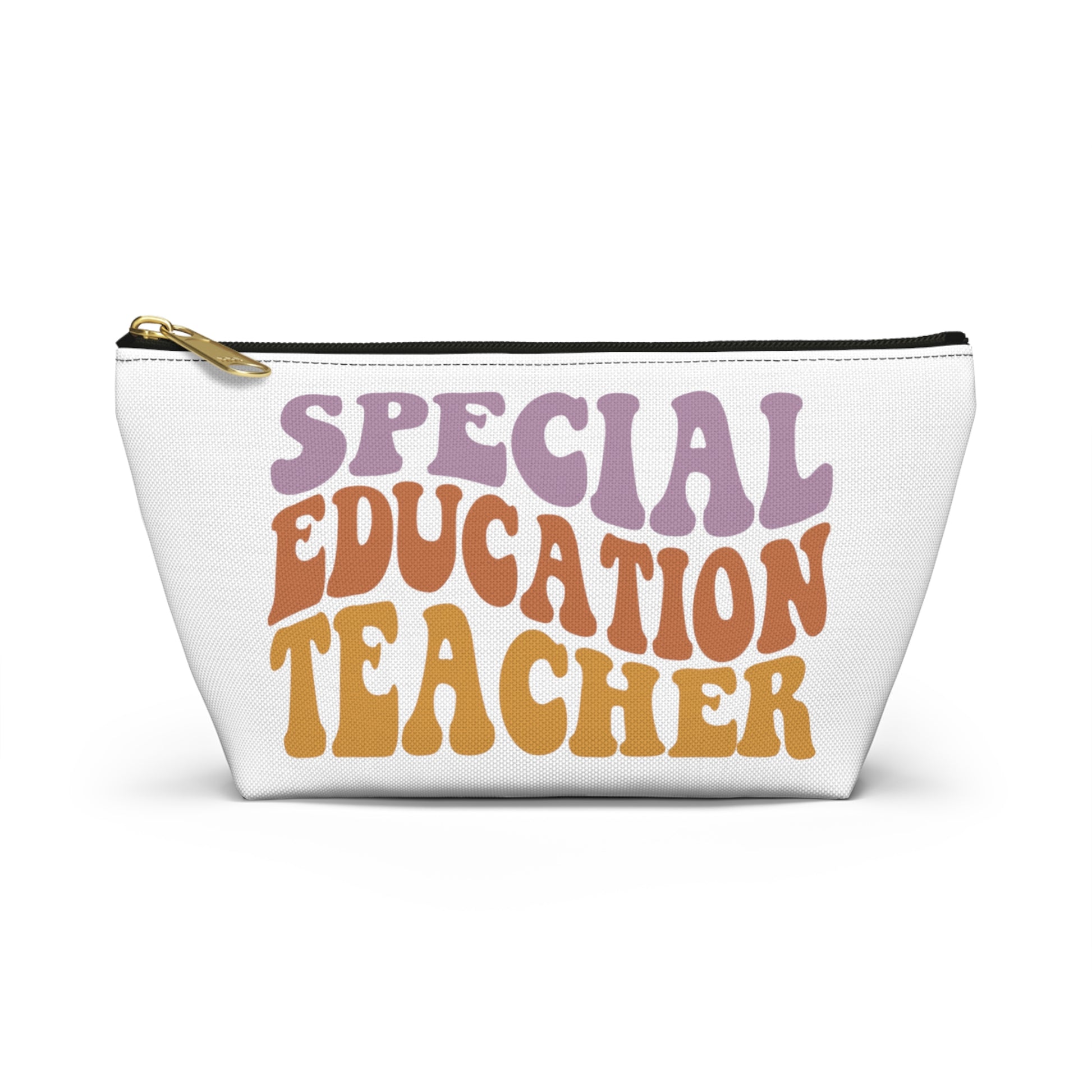 SpEd Teacher Pencil Pouch w T-bottom – Play Therapy Creative
