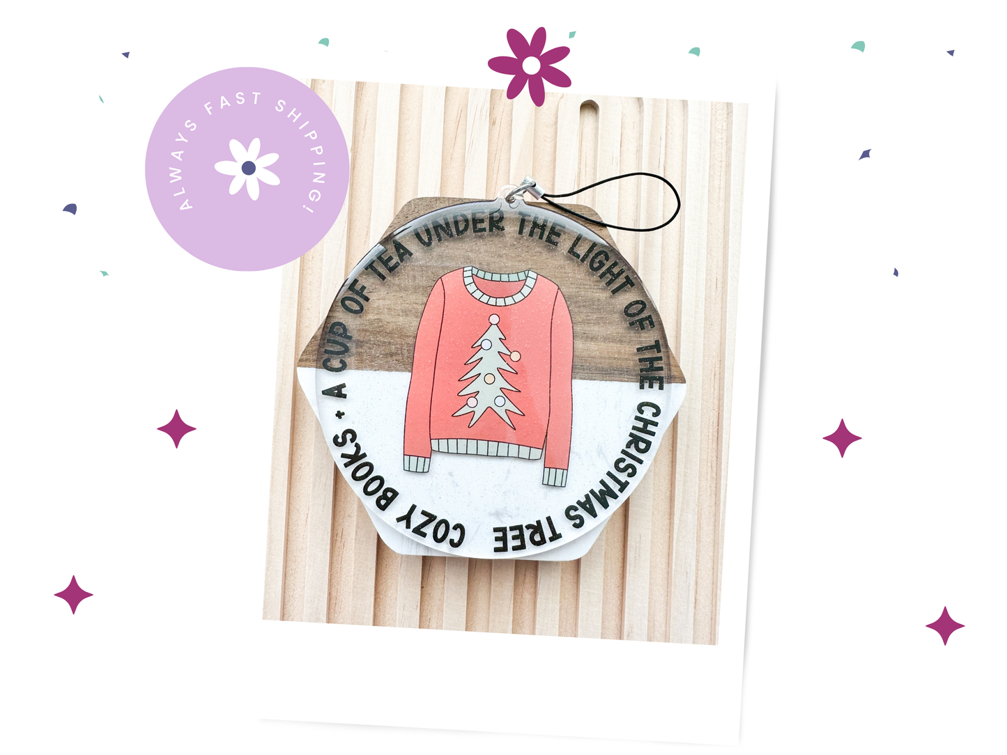 Bookish Ornaments