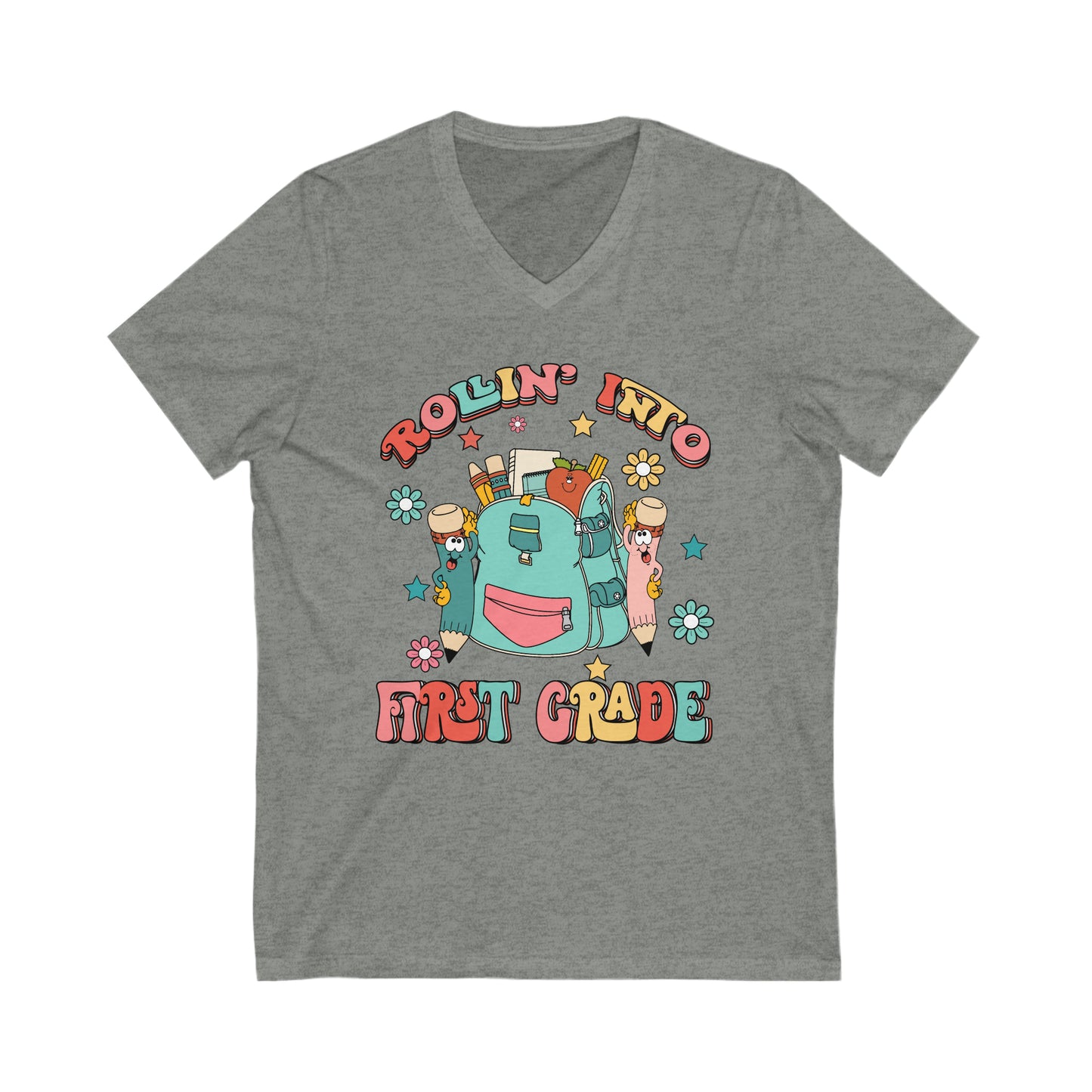 Rollin' Into First Grade Tee