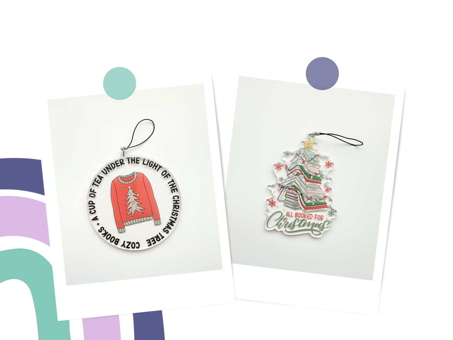 Bookish Ornaments