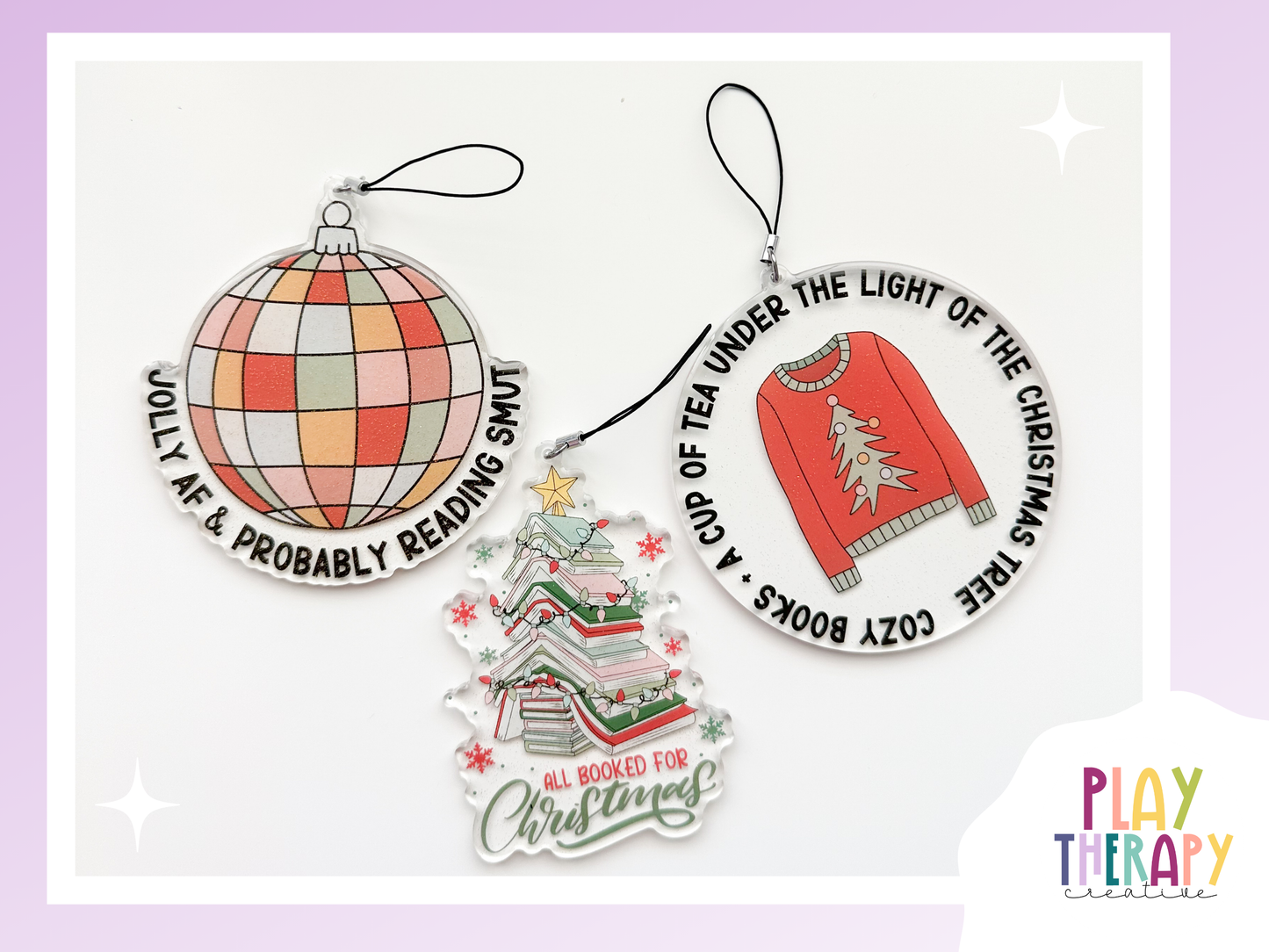 Bookish Ornaments