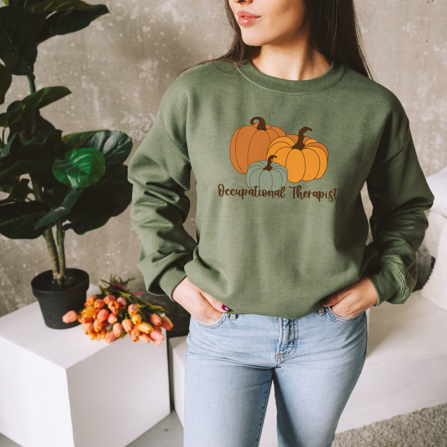 Custom Pumpkin Pullover