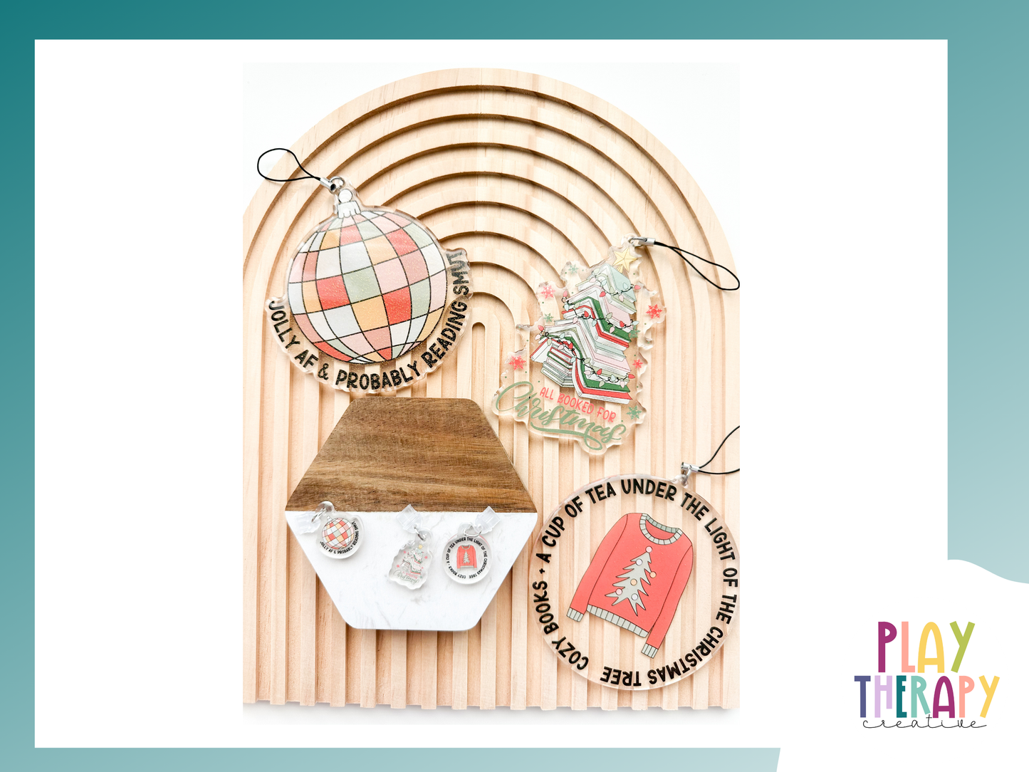Bookish Ornaments