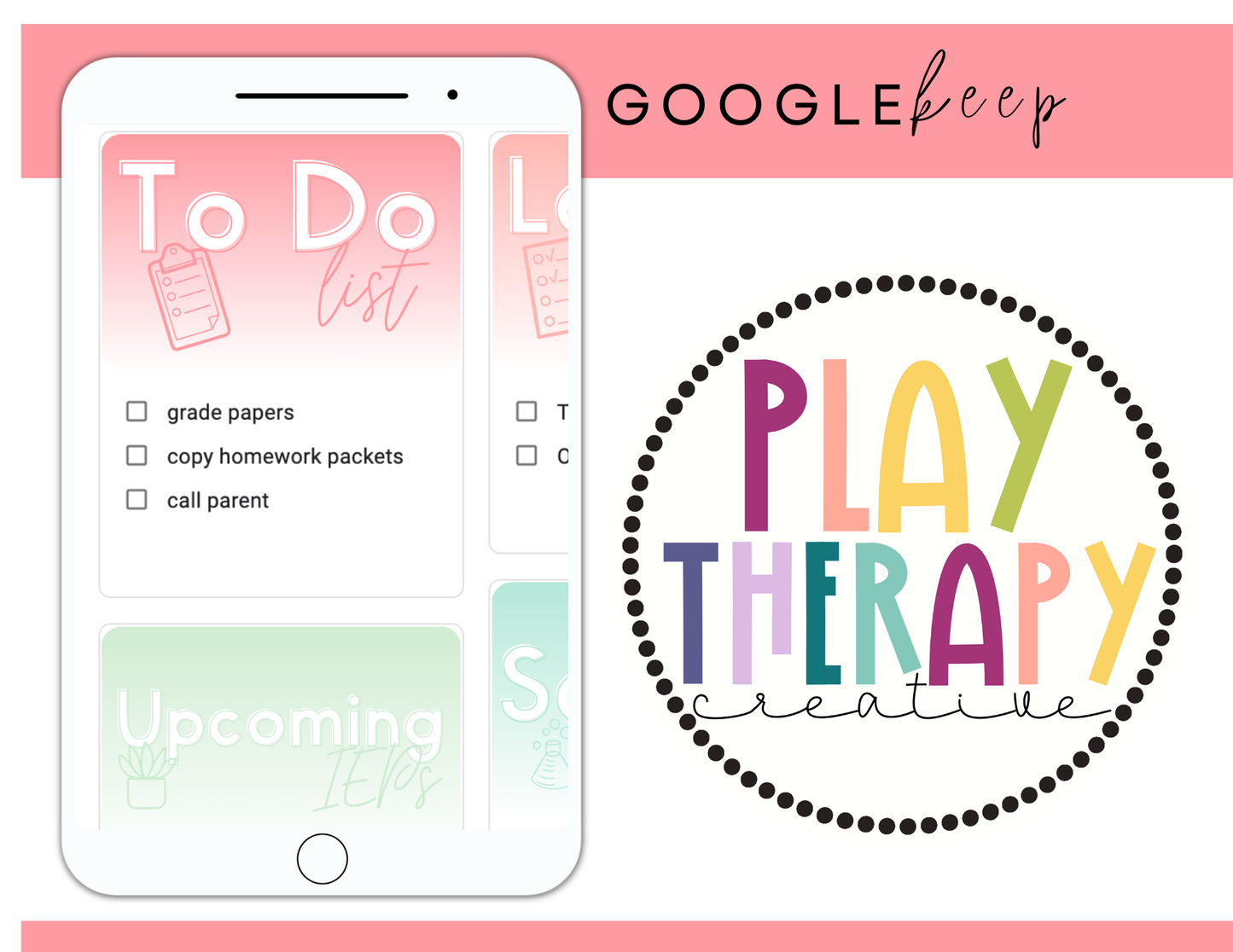 450+ Google Keep Headers for Teachers | Ombre Pastel Colors