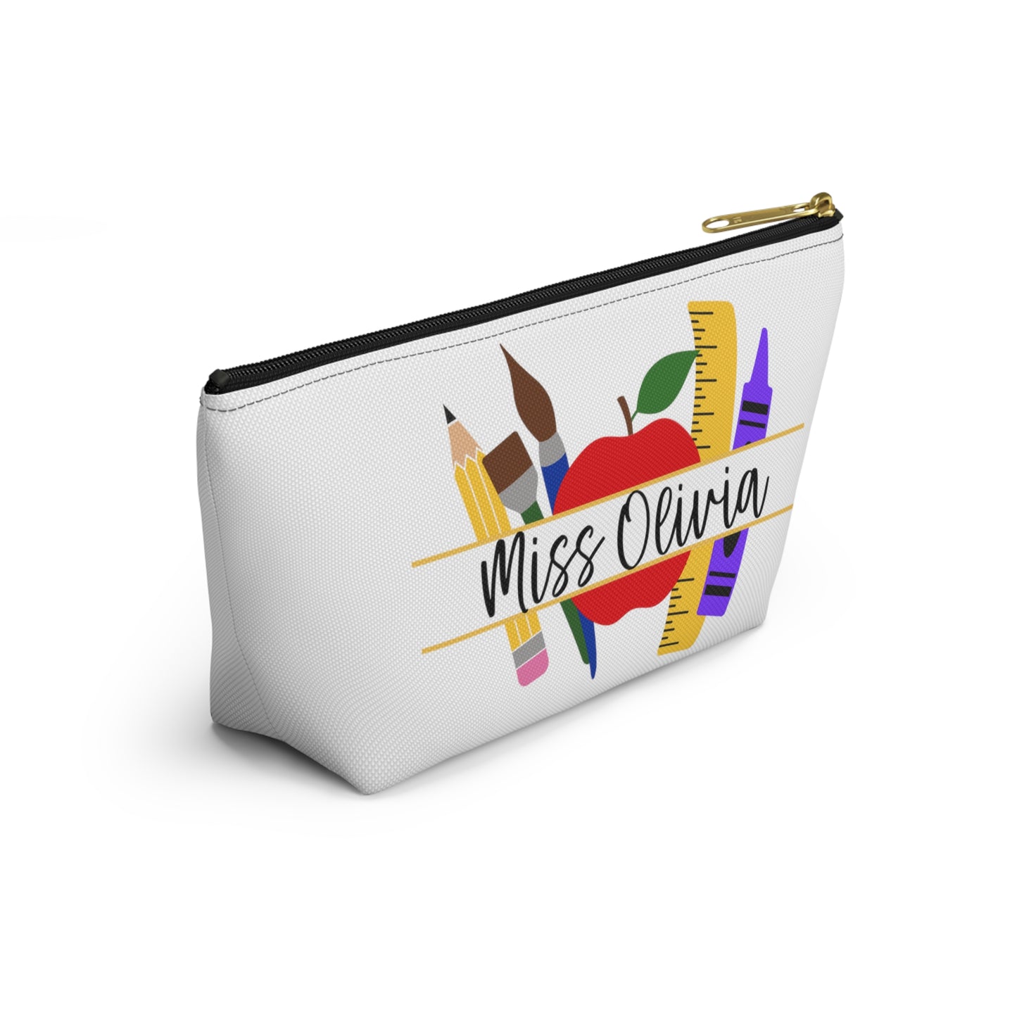 Customizable Pencil Pouch w T-bottom