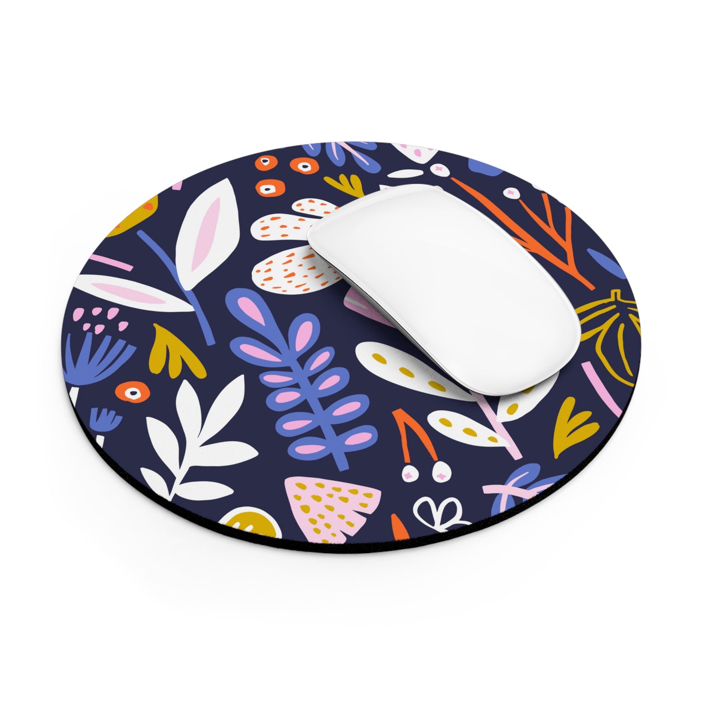 Abstract Florals Mouse Pad