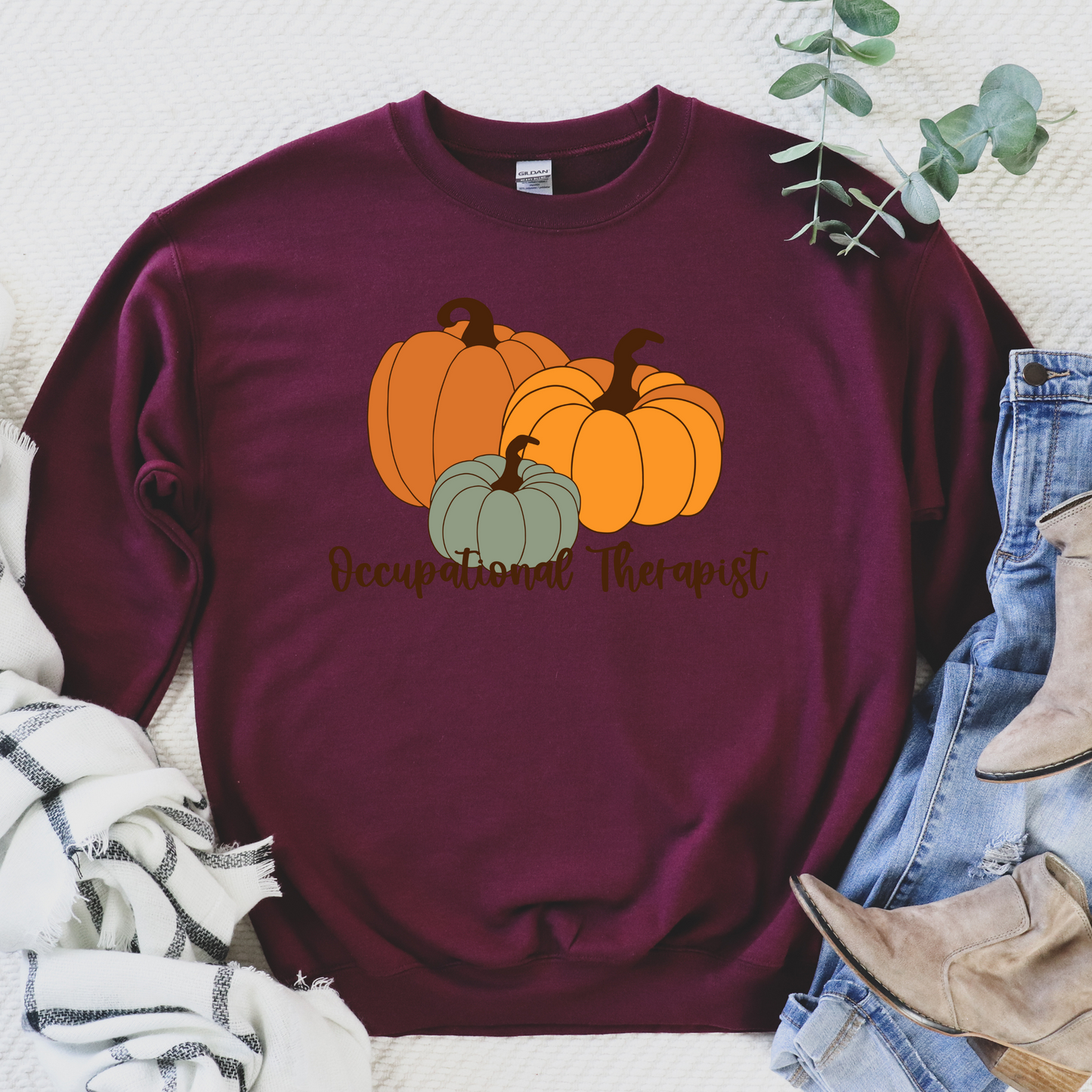 Custom Pumpkin Pullover