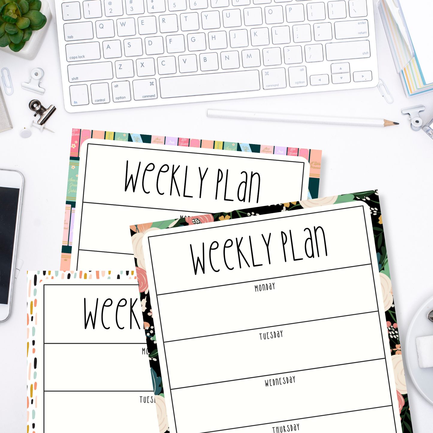 Weekly Plan Notepads (8.5 x 11)