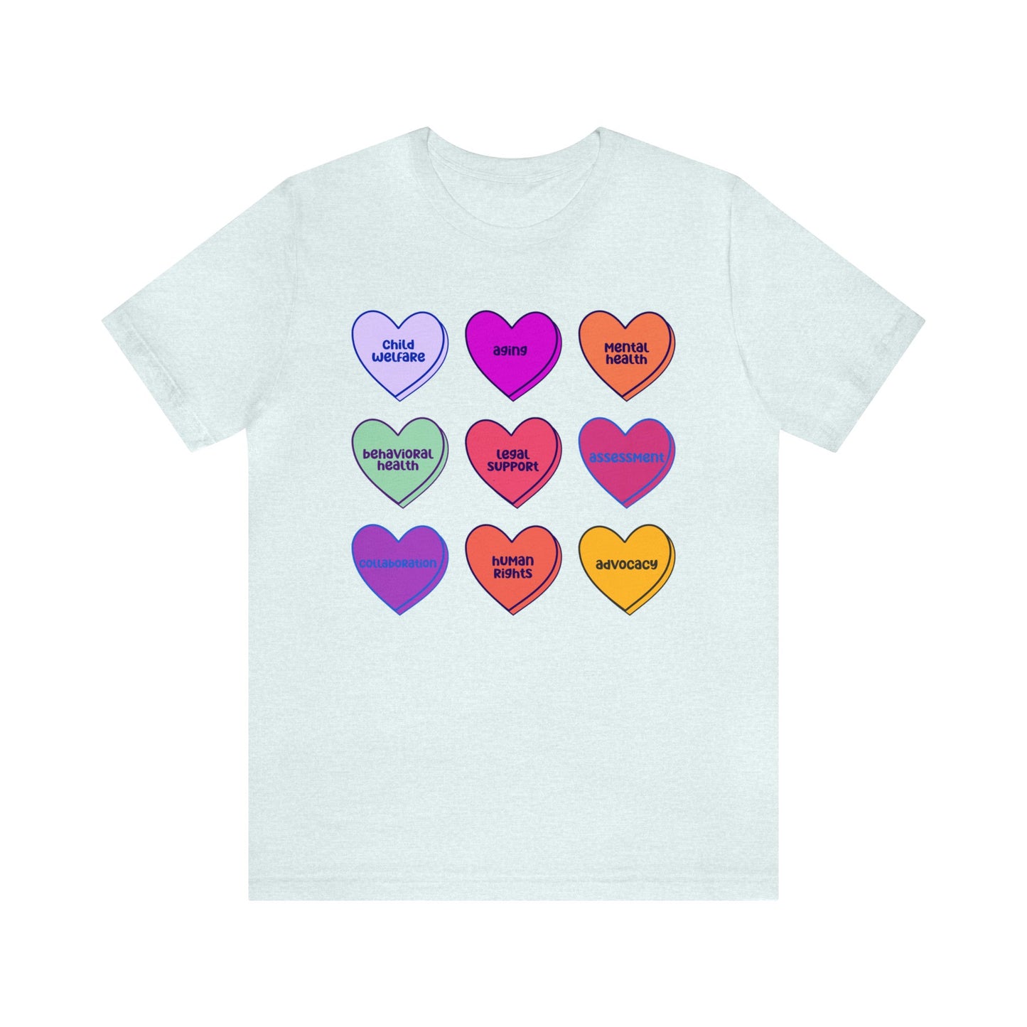 Social Worker Scope of Practice Tee - Valentine Edition