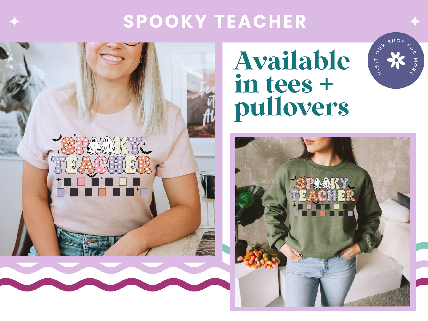 Spooky Teacher Tee