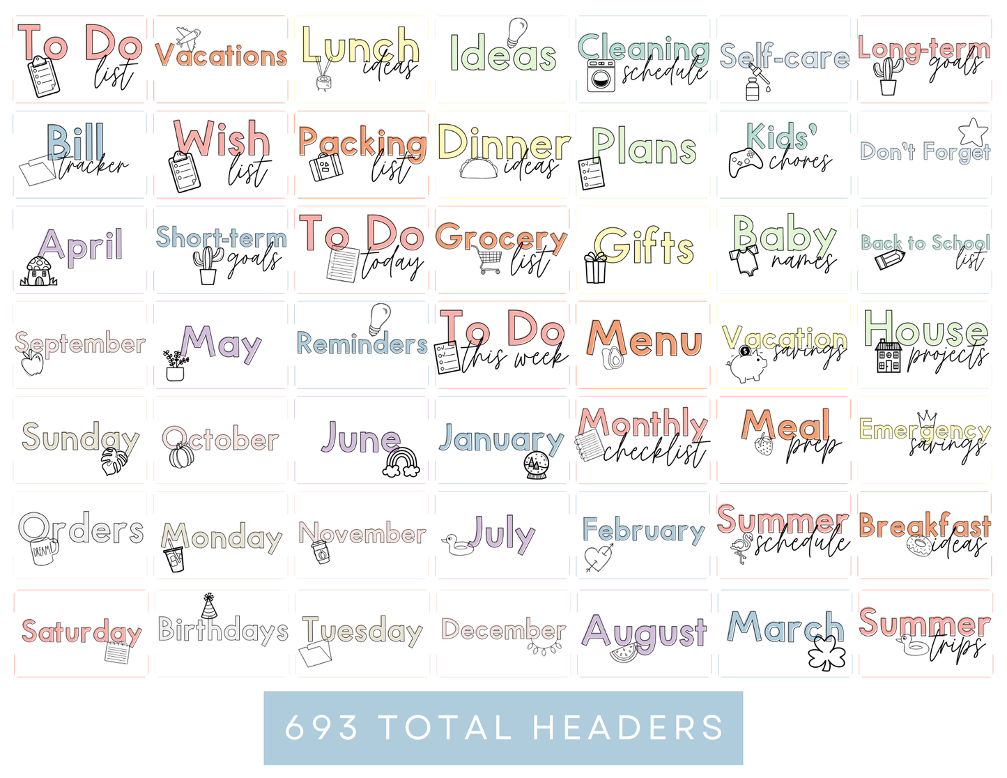 650+ Google Keep Headers for Parents | Google Keep Colors