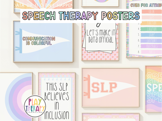 Speech Room Posters