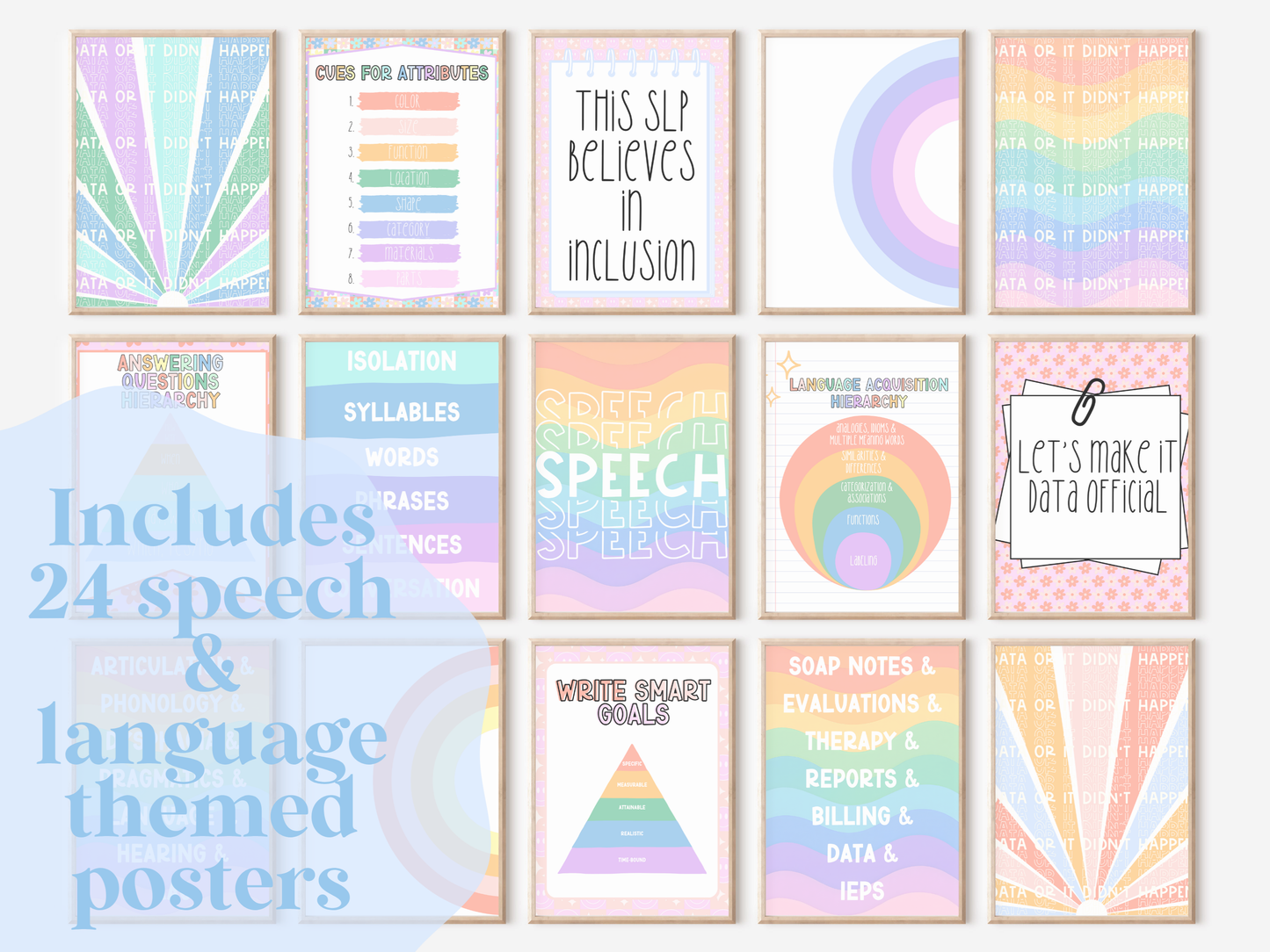 Speech Room Posters
