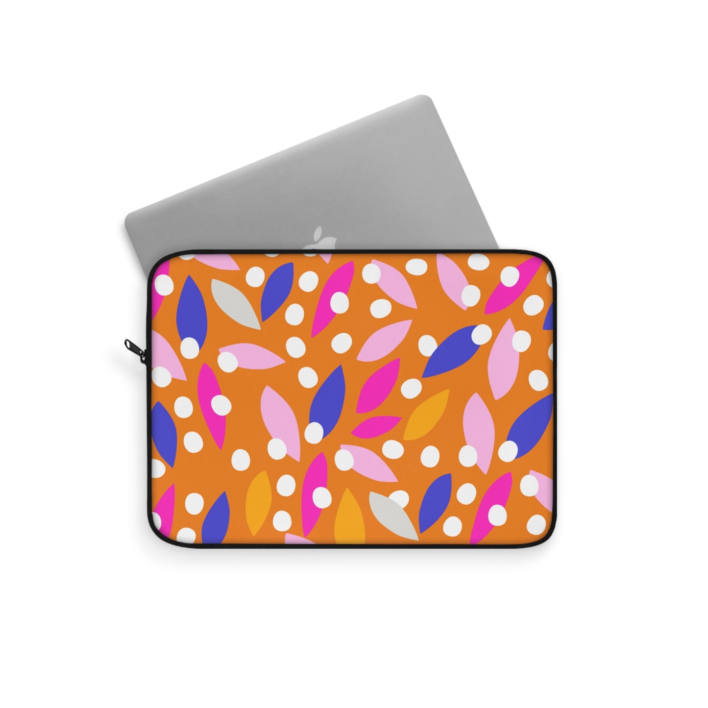 Abstract Floral Laptop Sleeve