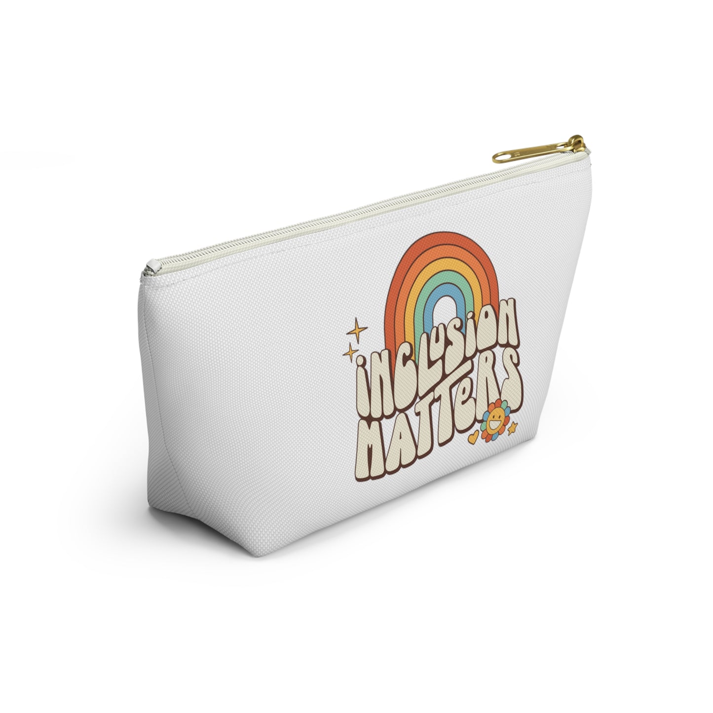 Inclusion Matters Pencil Pouch w T-bottom