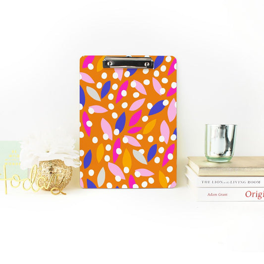 Abstract Floral Clipboard