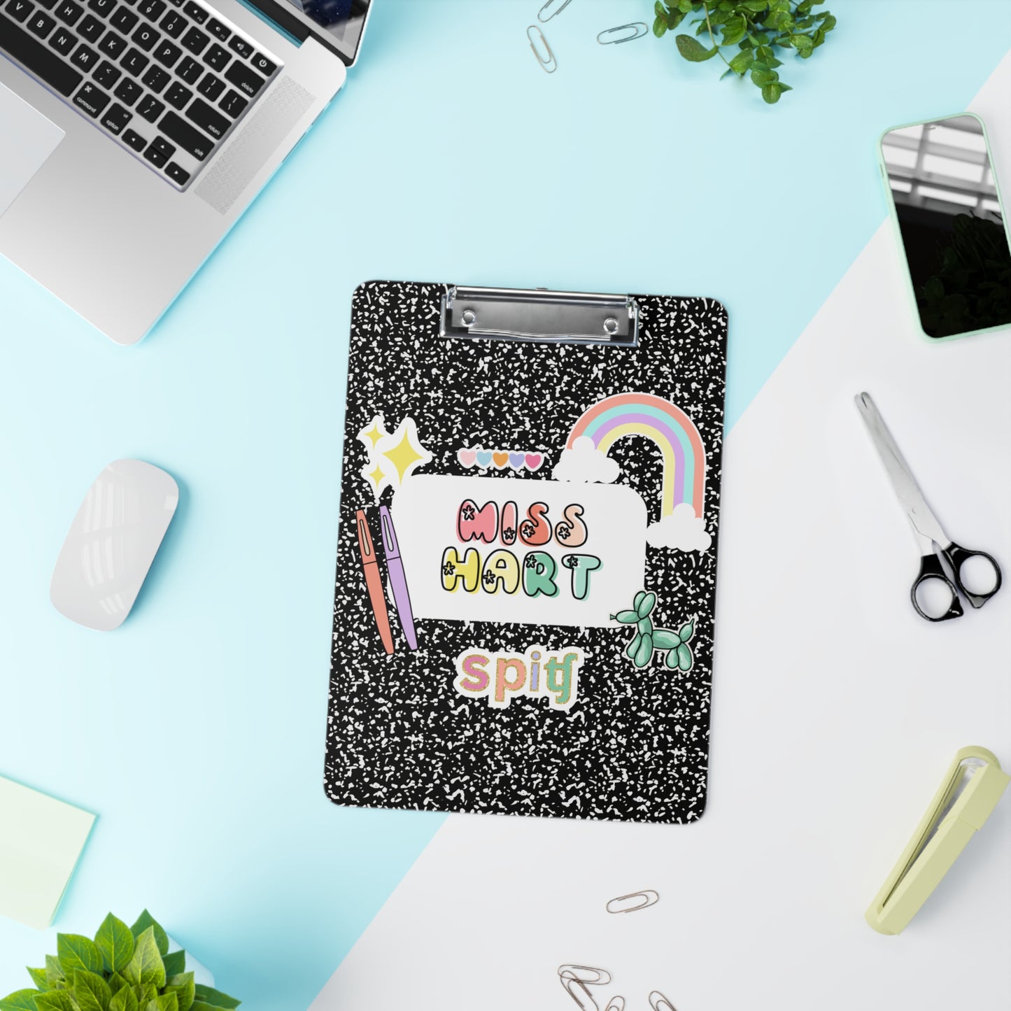 Custom Comp Book Clipboard | for SLPs