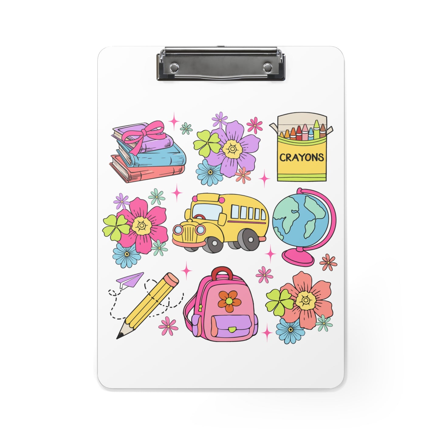 Back to School Again Clipboard