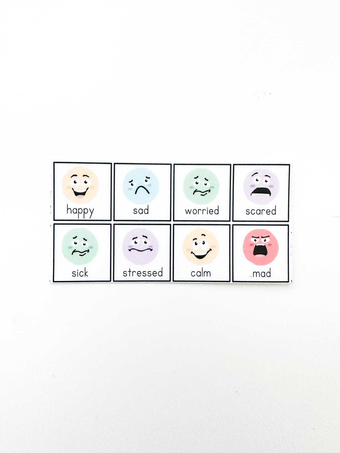 Emotions AAC Sticker