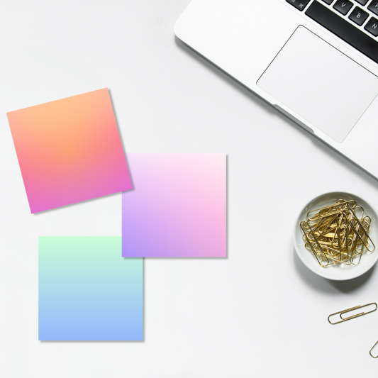 Gradient Sticky Notes