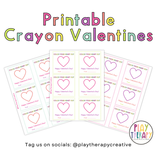 Crayon Valentine Cards