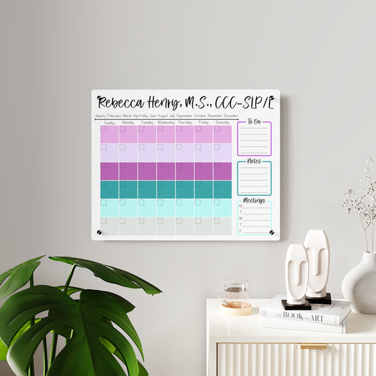 Arctic Custom Acrylic Wall Calendar (20 x 16)