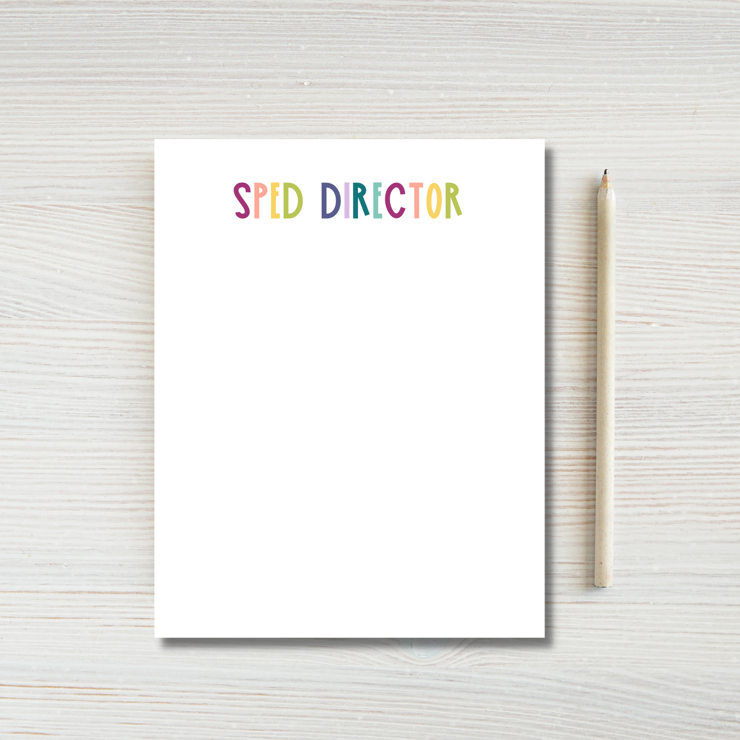 Sped Director Notepad