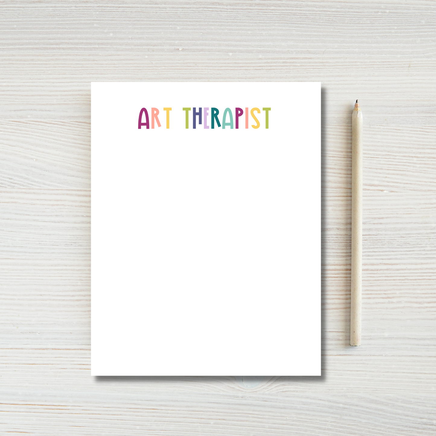 Art Therapist Notepad