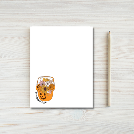 Be a Bucket Filler Notepad