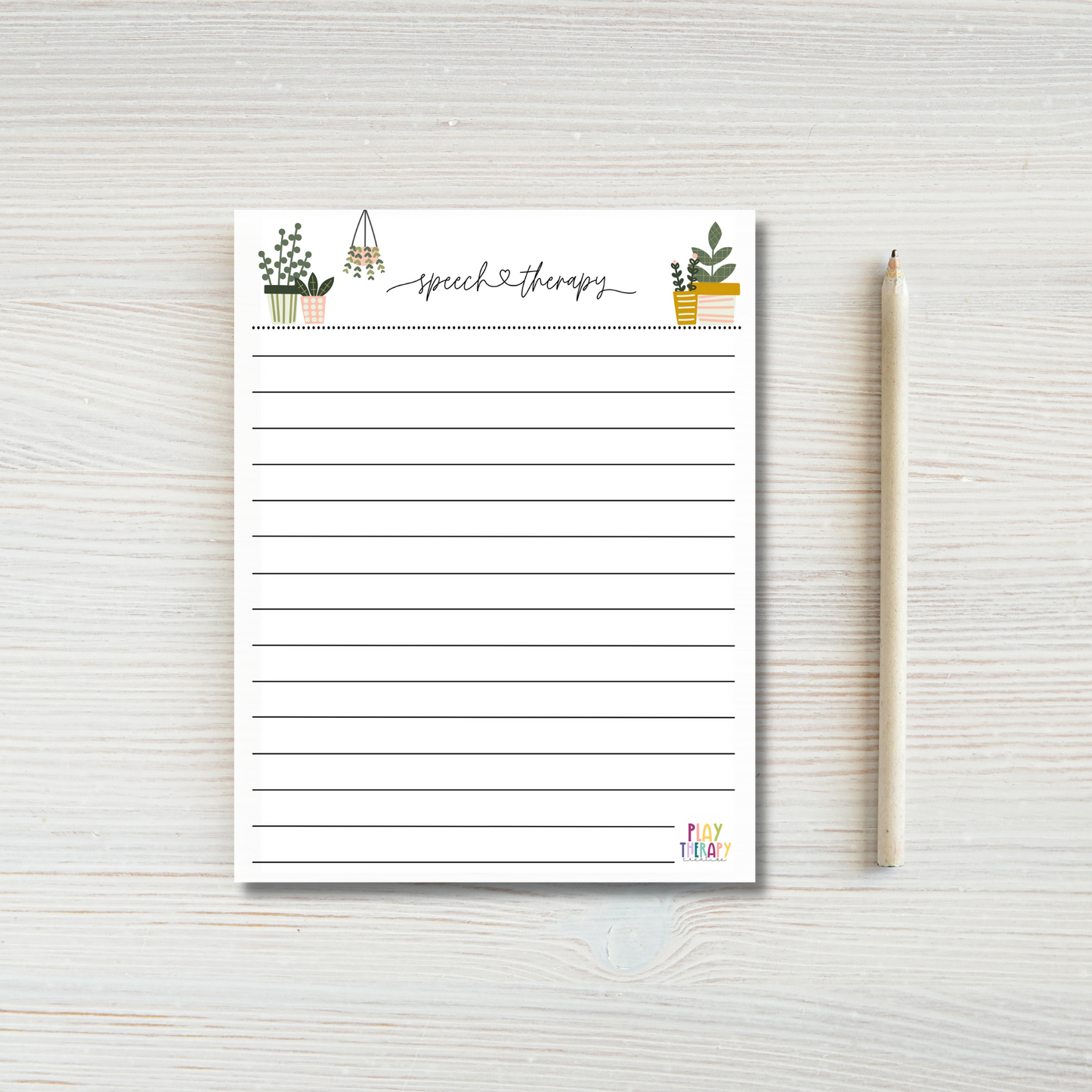 SLP Plant Lover Notepad