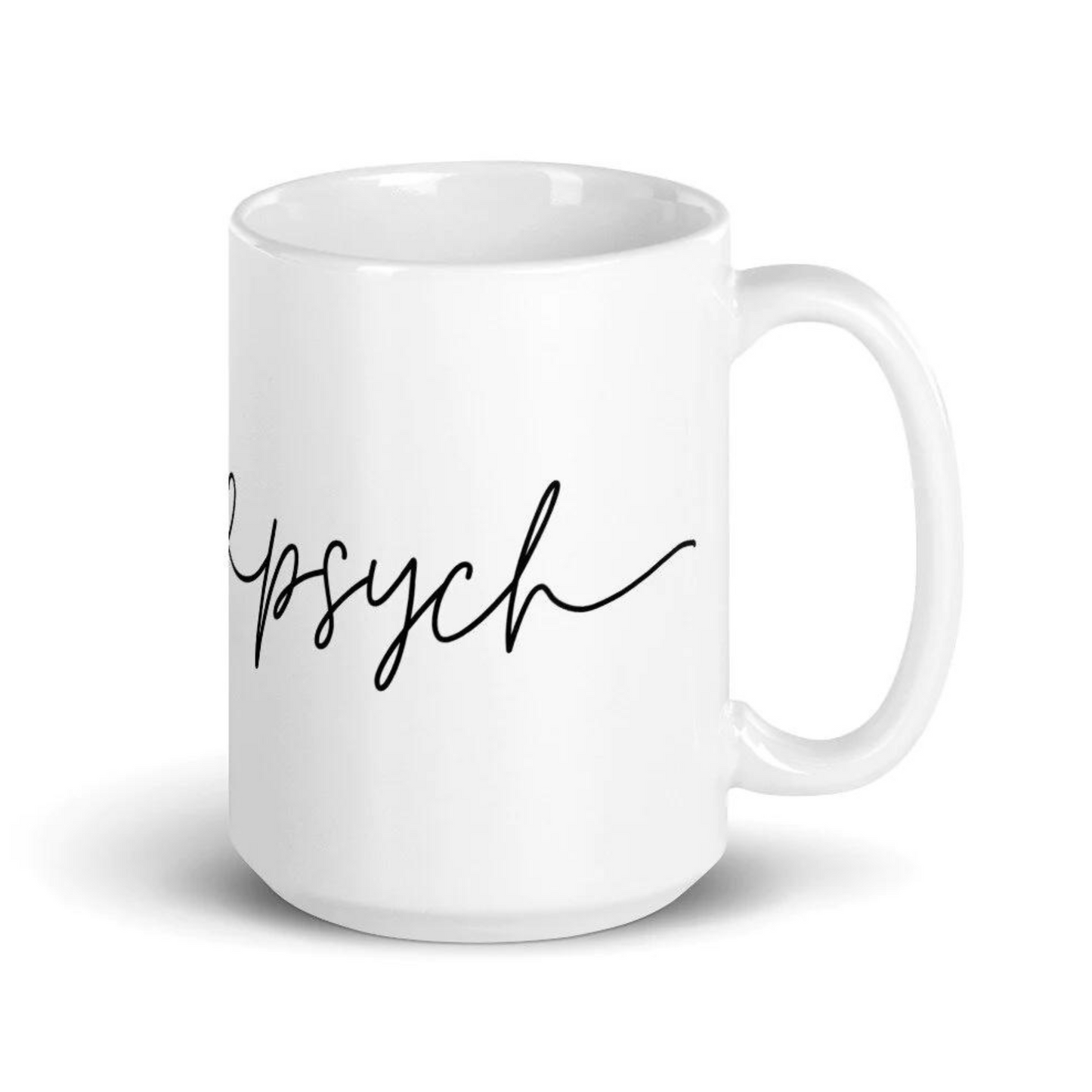 Custom Script Love Mug, 15oz