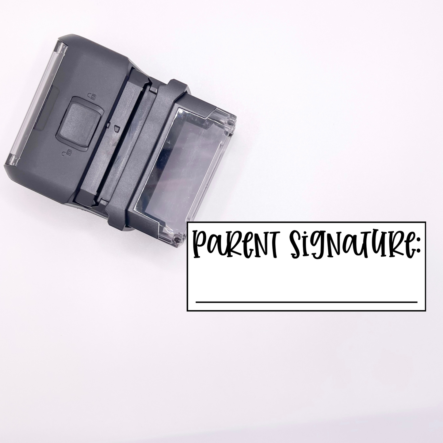 "Parent Signature" Self-Inking Stamp (ENGLISH VERSION)