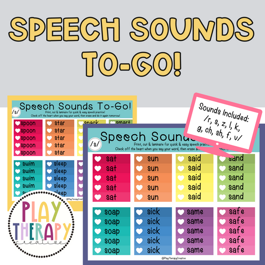 17 Articulation Speech Therapy Worksheets