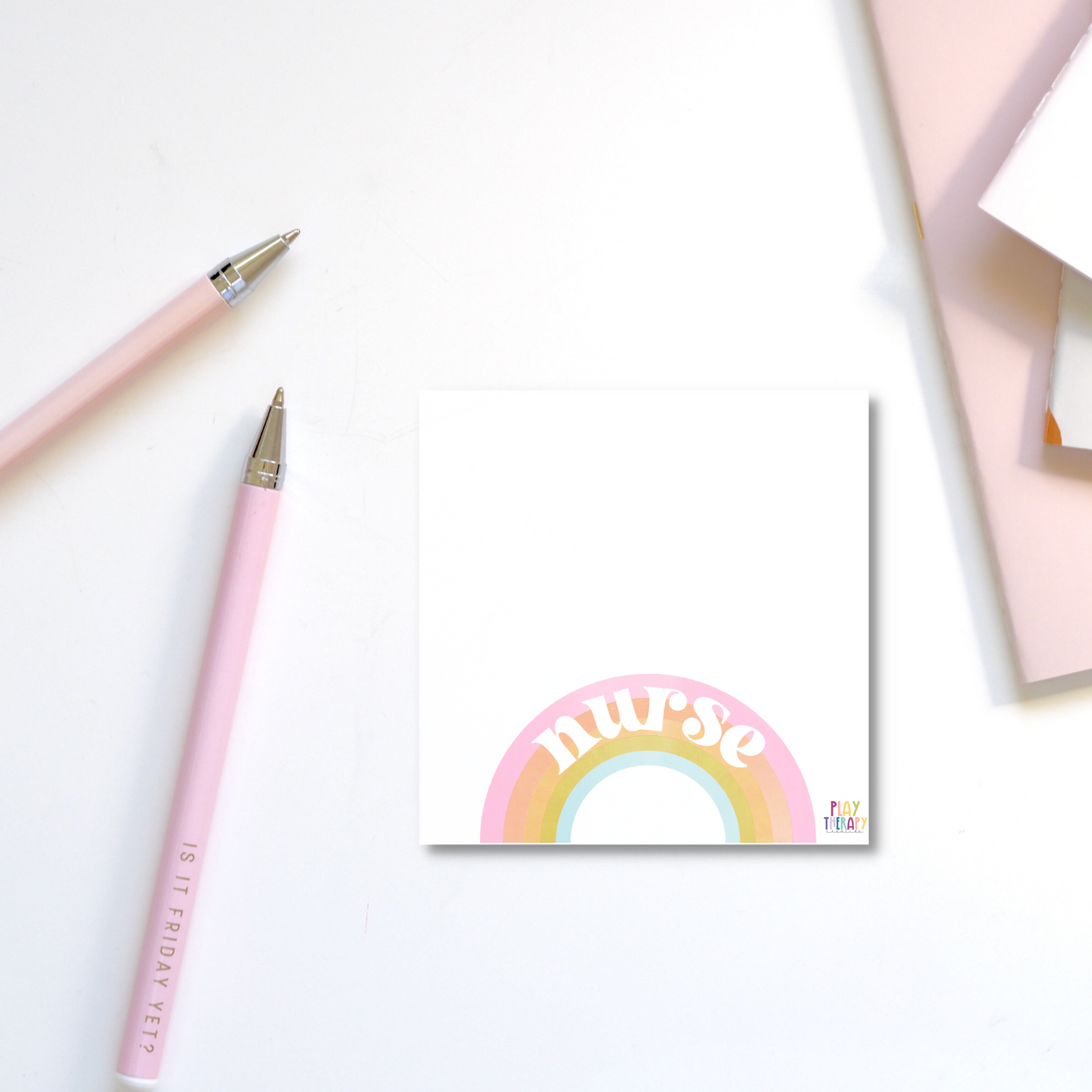 Nurse Bright Rainbow Sticky Notes