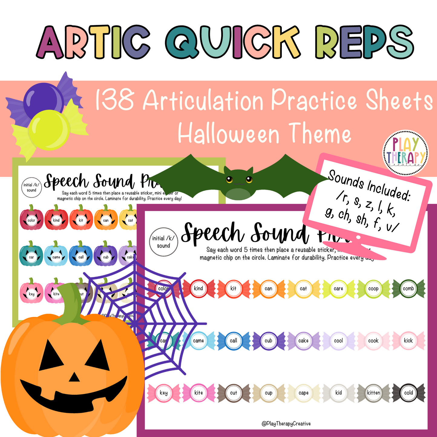 Artic Quick Reps- Halloween Theme