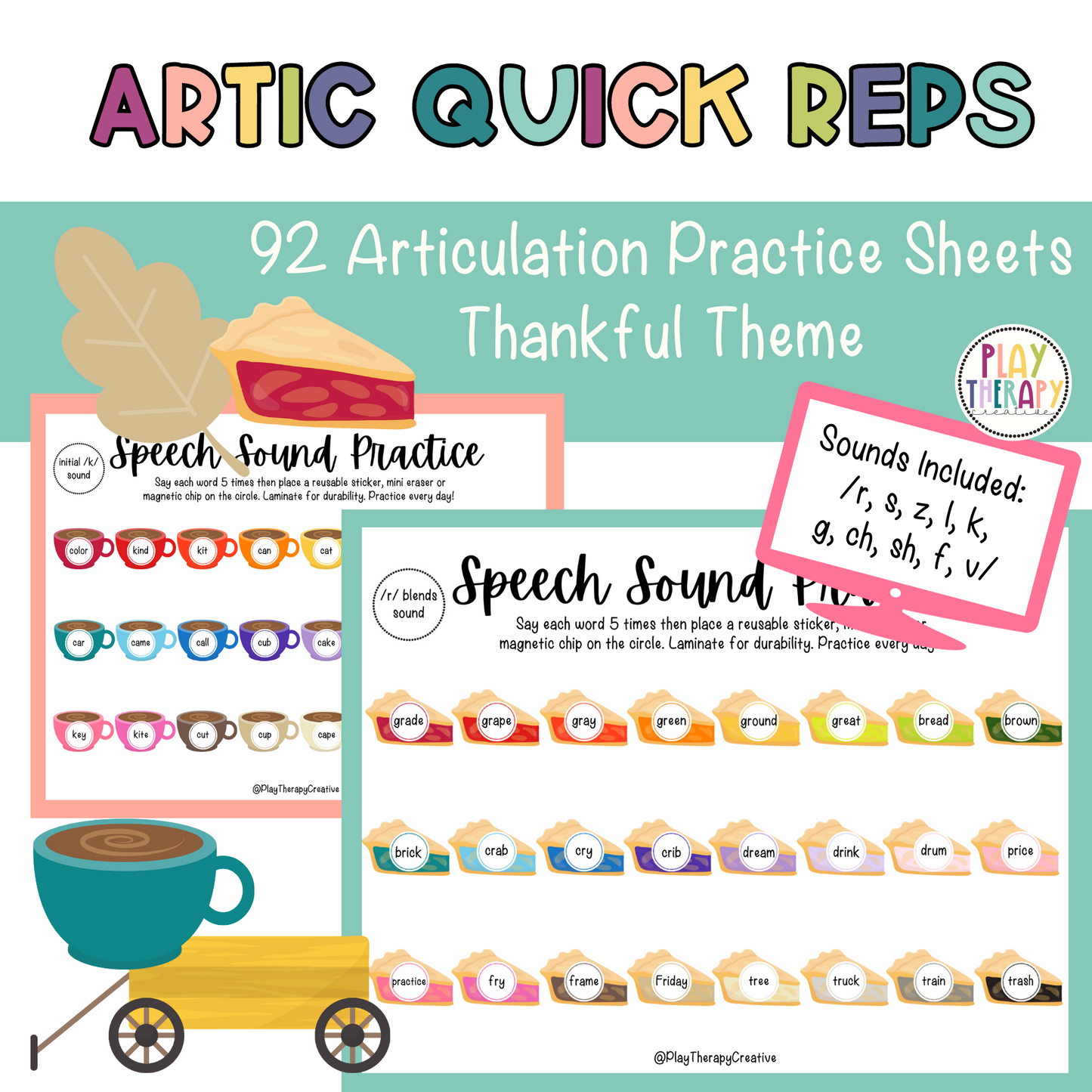 Artic Quick Reps- Thankful Theme