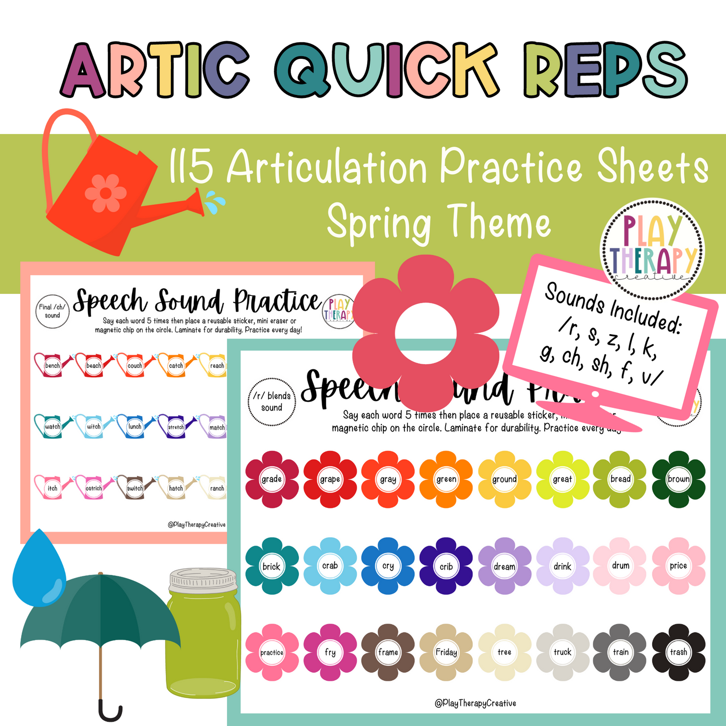 Artic Quick Reps- Spring Theme