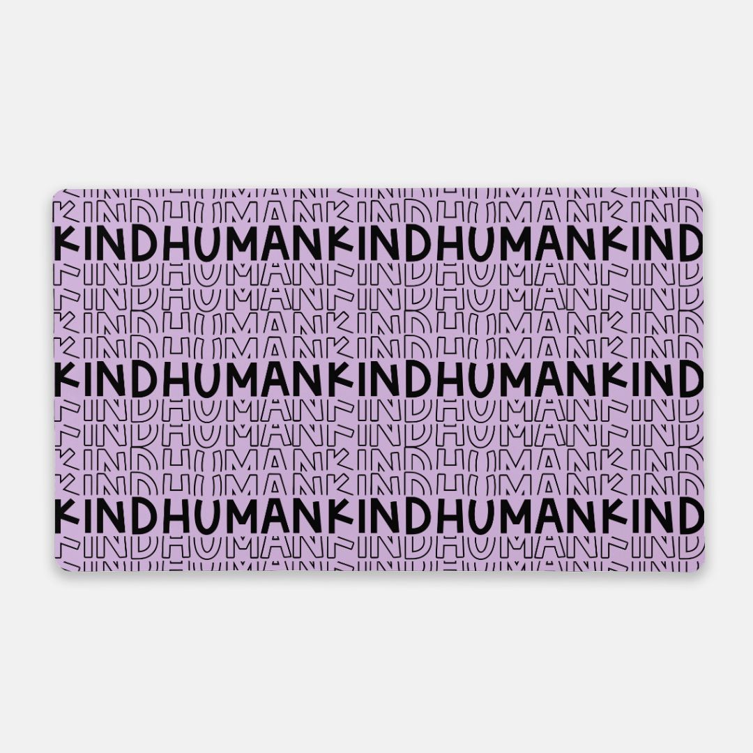 Kind Human Desk Mat (24 x 14)