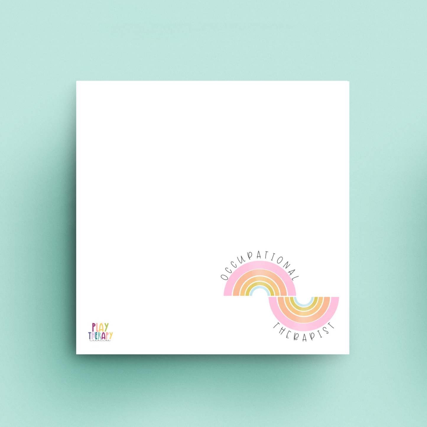 OT Bright Rainbow Sticky Notes