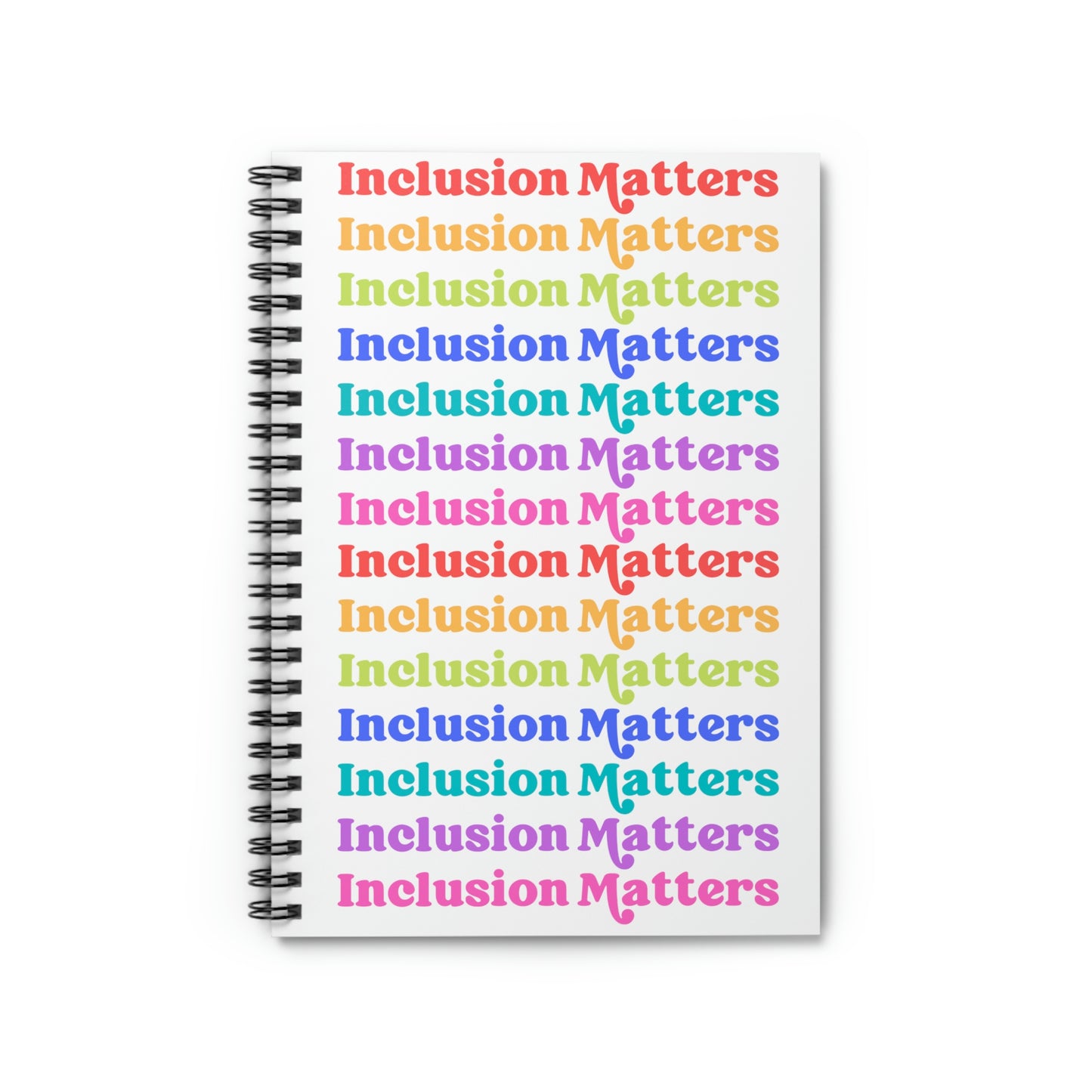 Rainbow Inclusion Matters Notebook